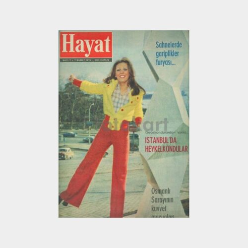 Hayat Dergisi, 1974 No. 07 Mergül Meriç, Van Uçak Düştü