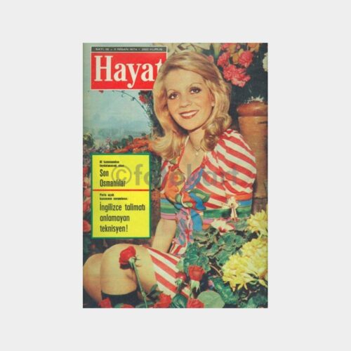 Hayat Dergisi, 1974 No. 16 Elif Tunçman