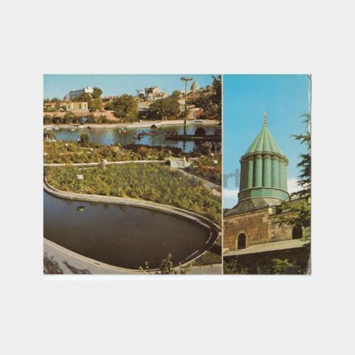 1976 Konya Fuar Görünüş Kartpostal