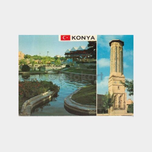 1979 Konya Fuarı Görünüş Konulu Kartpostal