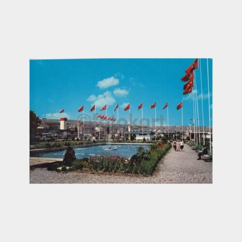 1974 Samsun Fuar Görünüş Kartpostal