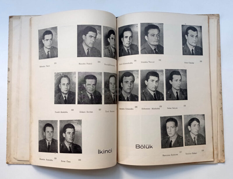 1962 56. Dönem Yedek Subay Okulu Yıllık Albüm - Görsel 4
