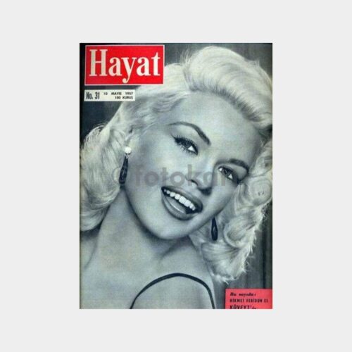 Hayat Dergisi, 1957 No. 31 Jane Mansfield