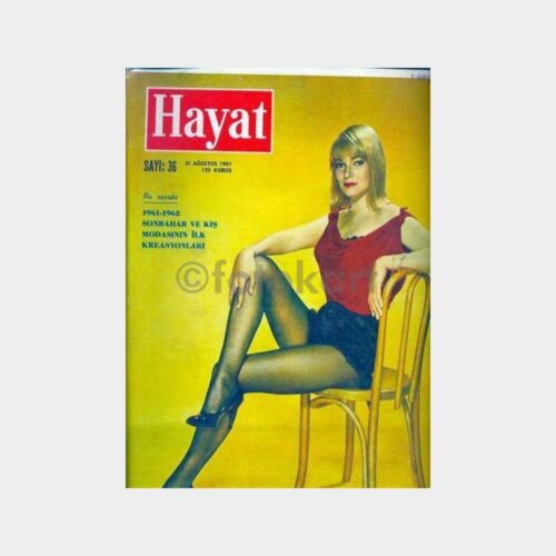 Hayat Dergisi, 1961 No. 36 May Britt