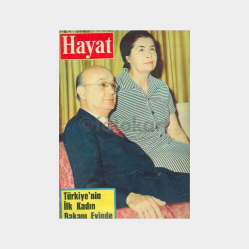 Hayat Dergisi, 1971 No. 14 Nihat Erim, İst. Avcılık Kulübü
