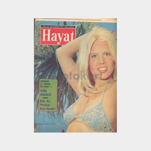 Hayat Dergisi, 1973 No. 27 Mary Caffard, Sivas Kongresi