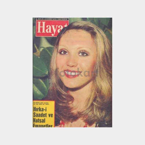 Hayat Dergisi, 1974 No. 08 Yasemin Eser