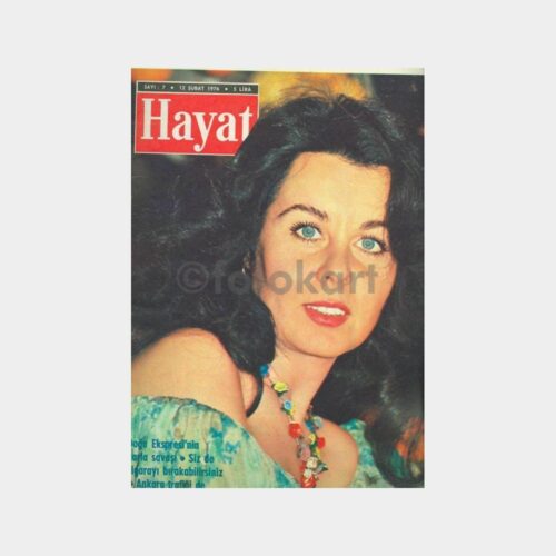 Hayat Dergisi, 1976 No. 07 Fatma Girik, Tren Doğu Ekspresi