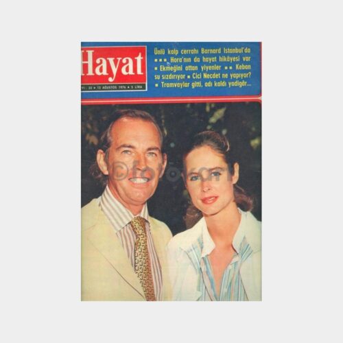 Hayat Dergisi, 1976 No. 33 Hora Gemisi, Tramvay, Yavuz, Uzay