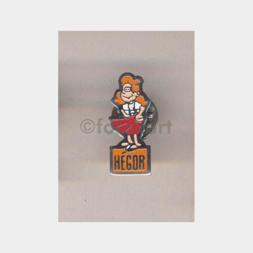 Hegor Çizgi Kahraman Konulu Rozet