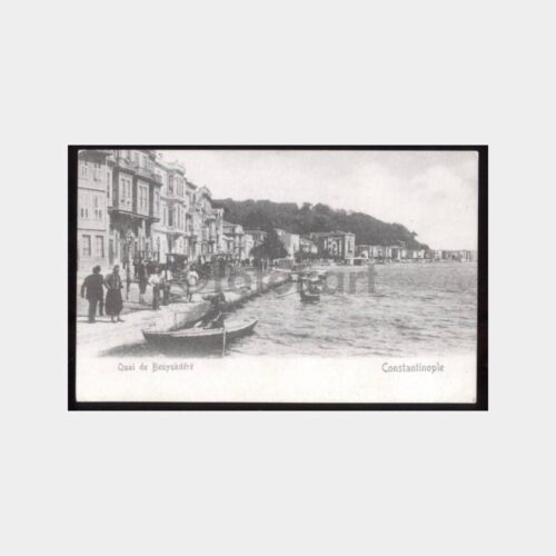 Boğaziçi Büyükdere Sahili Yeni Baskı Kartpostal