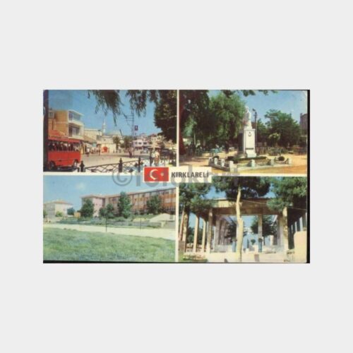 Kırklareli 4 Görünüş Kartpostal