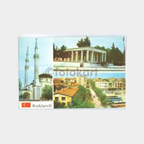 Kırklareli 3 Değişik Görünüş Kartpostal