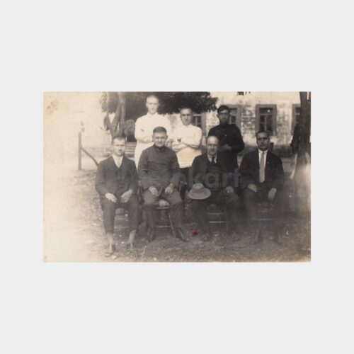 1930 Anadolu Kasaba Eşrafından Grup Fotoğrafı