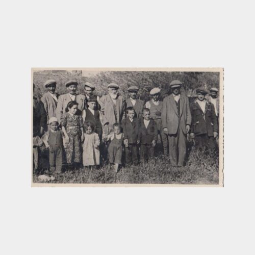 1940 Anadolu Kasaba Eşrafından Grup Fotoğrafı