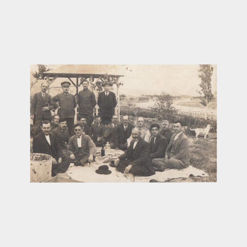 1939 Anadolu İnsanı Açıkhava Yemekli Toplantısı Fotoğraf