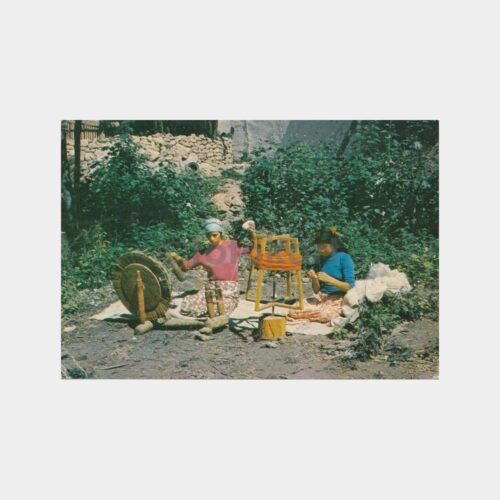 1978 Anadolu Köy Yaşamı Konulu Kartpostal