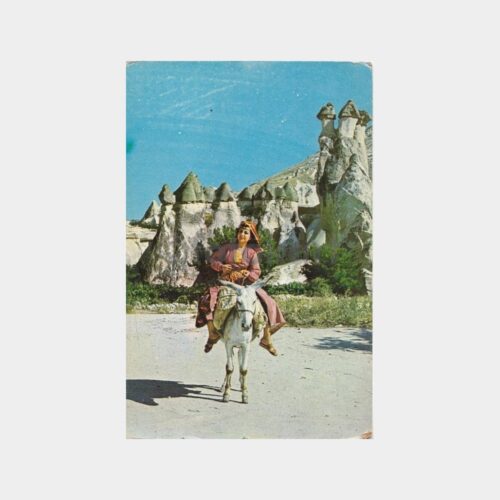 1978 Anadolu Köy Yaşamı Konulu Kartpostal