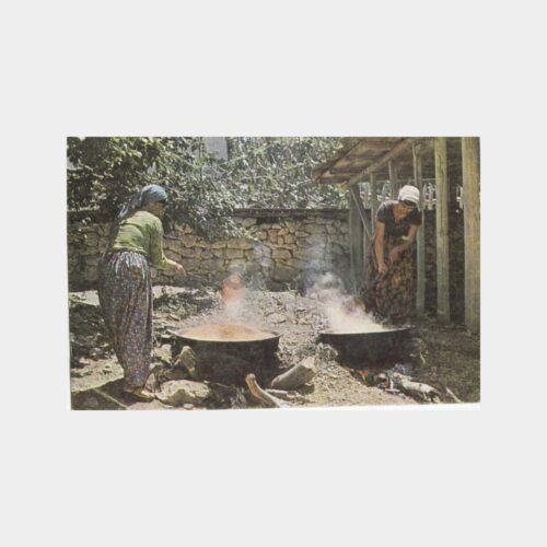 1978 Anadolu Köy Yaşamı Konulu Kartpostal