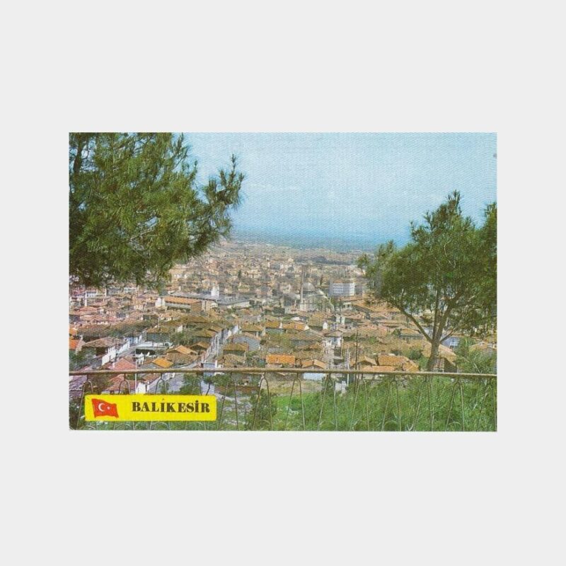 1975 Balıkesir Görünüş Konulu Kartpostal