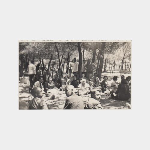 1938 Balıkesir Muallim Piknik Mesire Fotoğraf