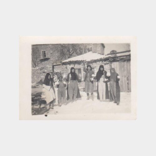 1940 Köy Yaşamı Kadınlar Konulu Fotoğraf