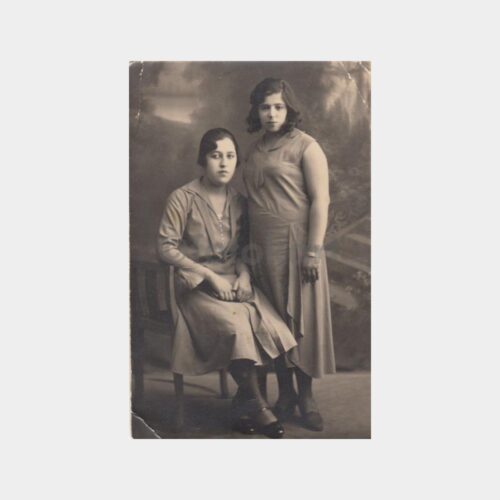 1930 Kadınlar Stüdyo Fotoğraf