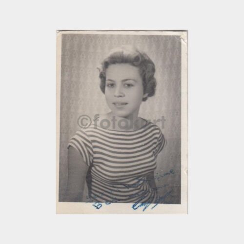 1960 Kadın Stüdyo Fotoğraf