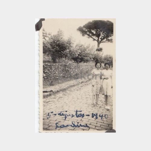 1940 Çamlıca Kadınlar Konulu 2 Adet Fotoğrafı