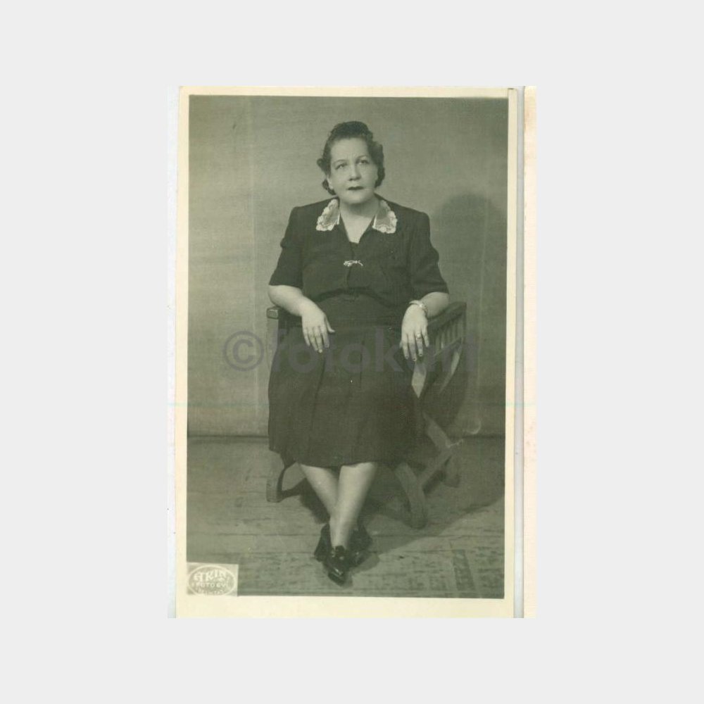 1940 Foto Akın Stüdyo - Kadın Fotoğraf