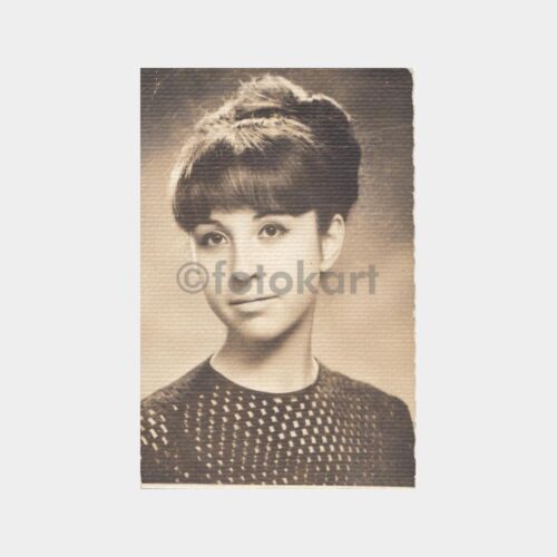 1960 Kadın Portre Konulu Stüdyo Fotoğraf