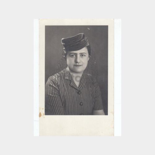 1940 Şapkalı Kadın Konulu Fotoğraf