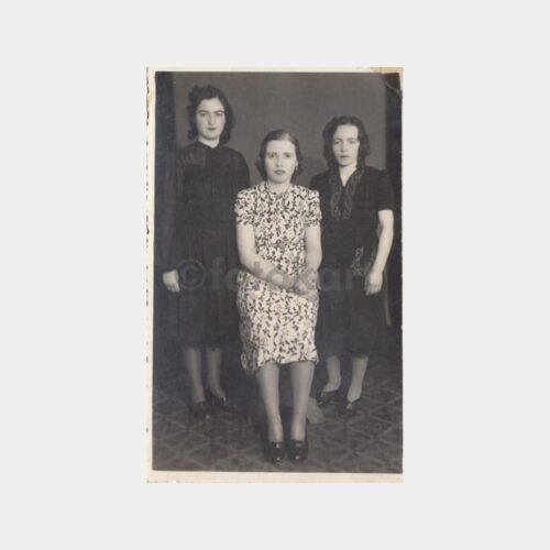 1942 Kadınlar Konulu Stüdyo Fotoğraf