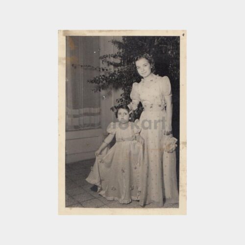 1955 Beyoğlu -Foto Sait- Kadın Stüdyo Fotoğraf