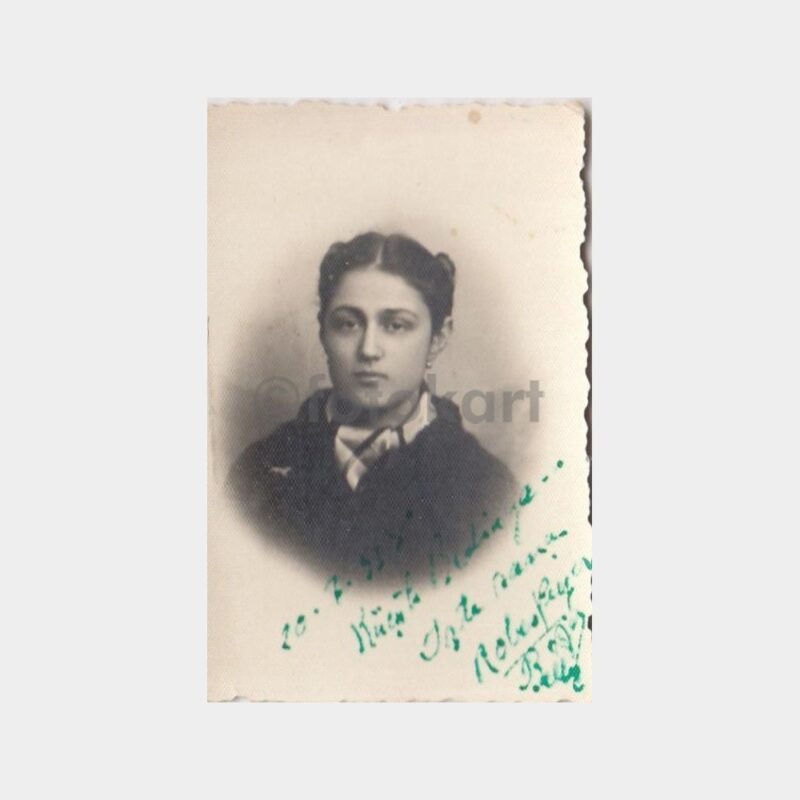 1939 Kadın 2 Adet Vesikalık Fotoğrafı - Görsel 2