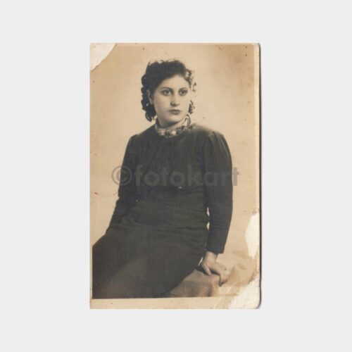 1940 Foto Rekor Stüdyo Kadın Konulu Fotoğraf