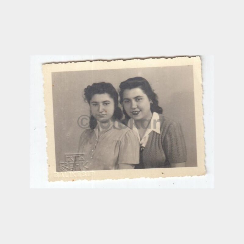 1940 Balıkesir Foto Refik - Kadınlar Konulu Fotoğraf