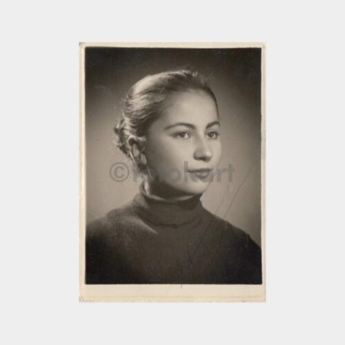 1958 Stüdyo Kadın Fotoğraf