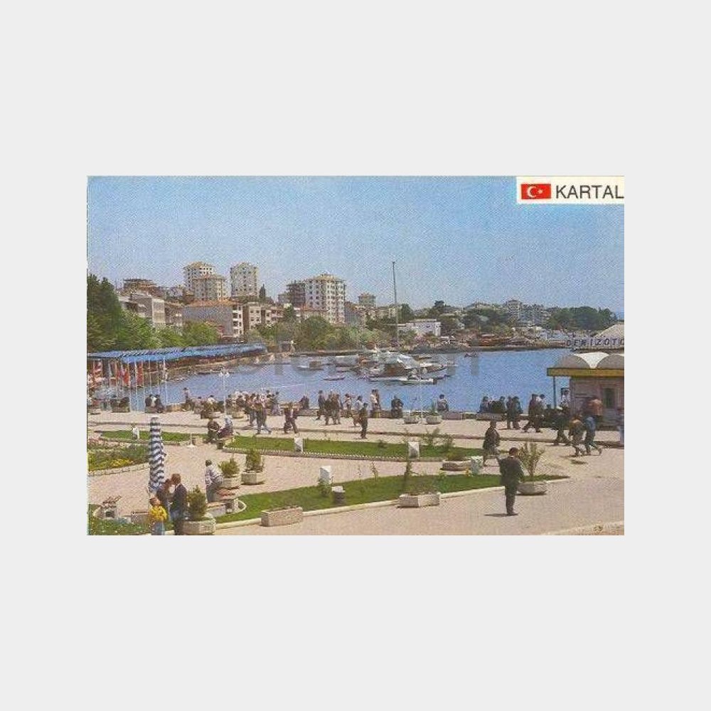 İstanbul - Kartal Sahili Kartpostal