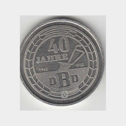 1988 Alman DBD Parti 40 Yıl Madalyası