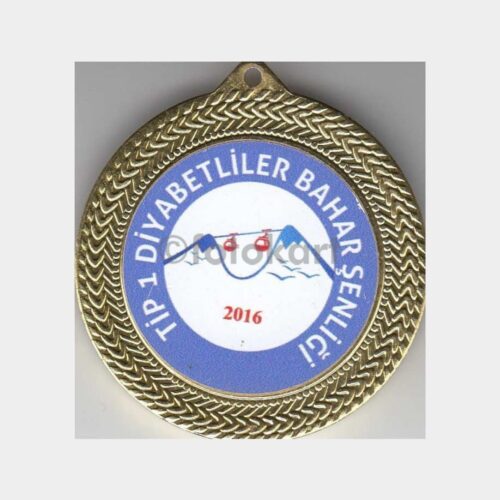 Diyabetliler Bahar Şenliği Madalyası