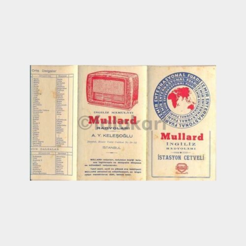 Mullart Radyo İstasyon Cetveli