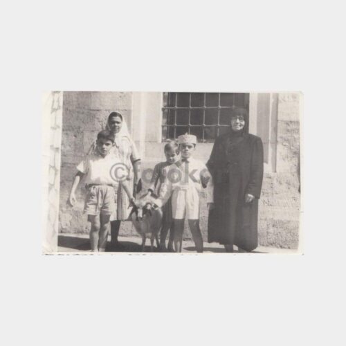 1960 Eyüp Sünnet Çocuğu Konulu Fotoğraf