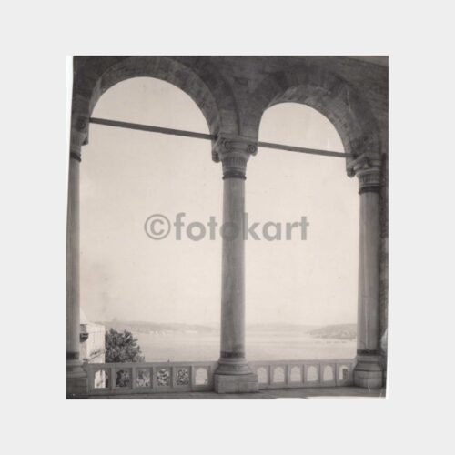 1945 Topkapı Sarayından Boğaziçi Bakış Fotoğraf