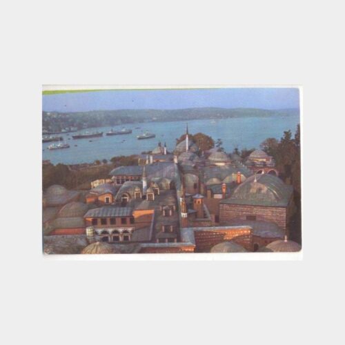 Topkapı Sarayı Üzerinden Boğaziçi Kartpostal