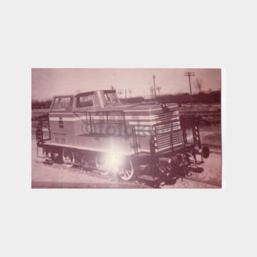 Tren Lokomotif Konulu Fotoğraf (Yeni Baskı)