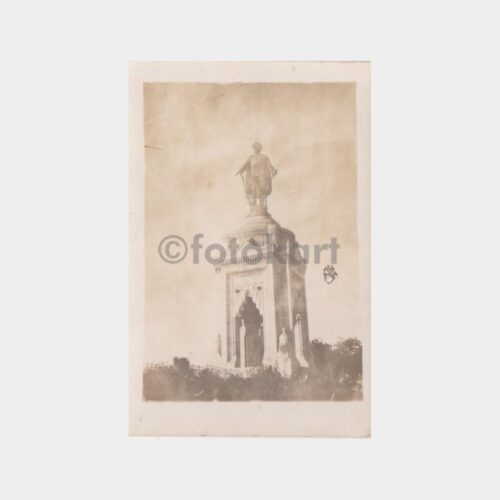 1945 Konya Atatürk Anıtı Tebrik Konulu Fotoğraf