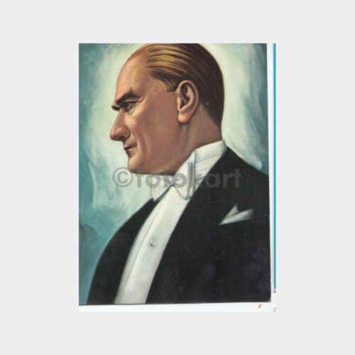 1974 Kemal Atatürk Konulu Kartpostal