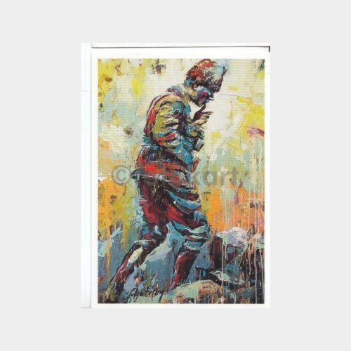 Mustafa Kemal Atatürk - Ressam Çalışmasından Kartpostal