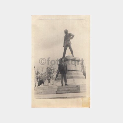 1960 Sarayburnu Atatürk Heykeli Konulu Fotoğraf